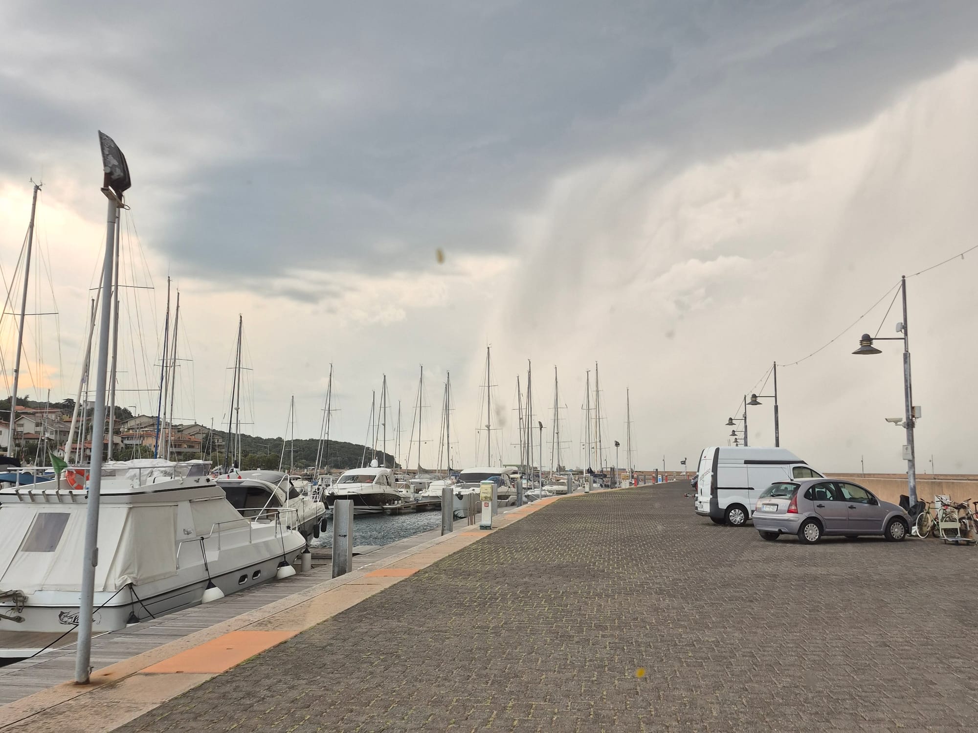 21.07.26 Klagenfurt/Muggia: starker Wind